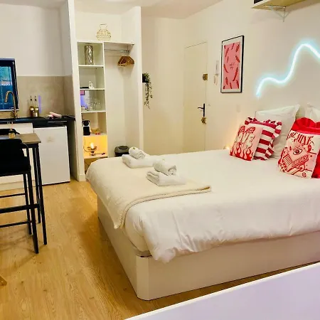 Appartamento Pandora Romantique, Baignoire,clim, Wifi Sète